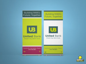 Retractable Banner for United Bank