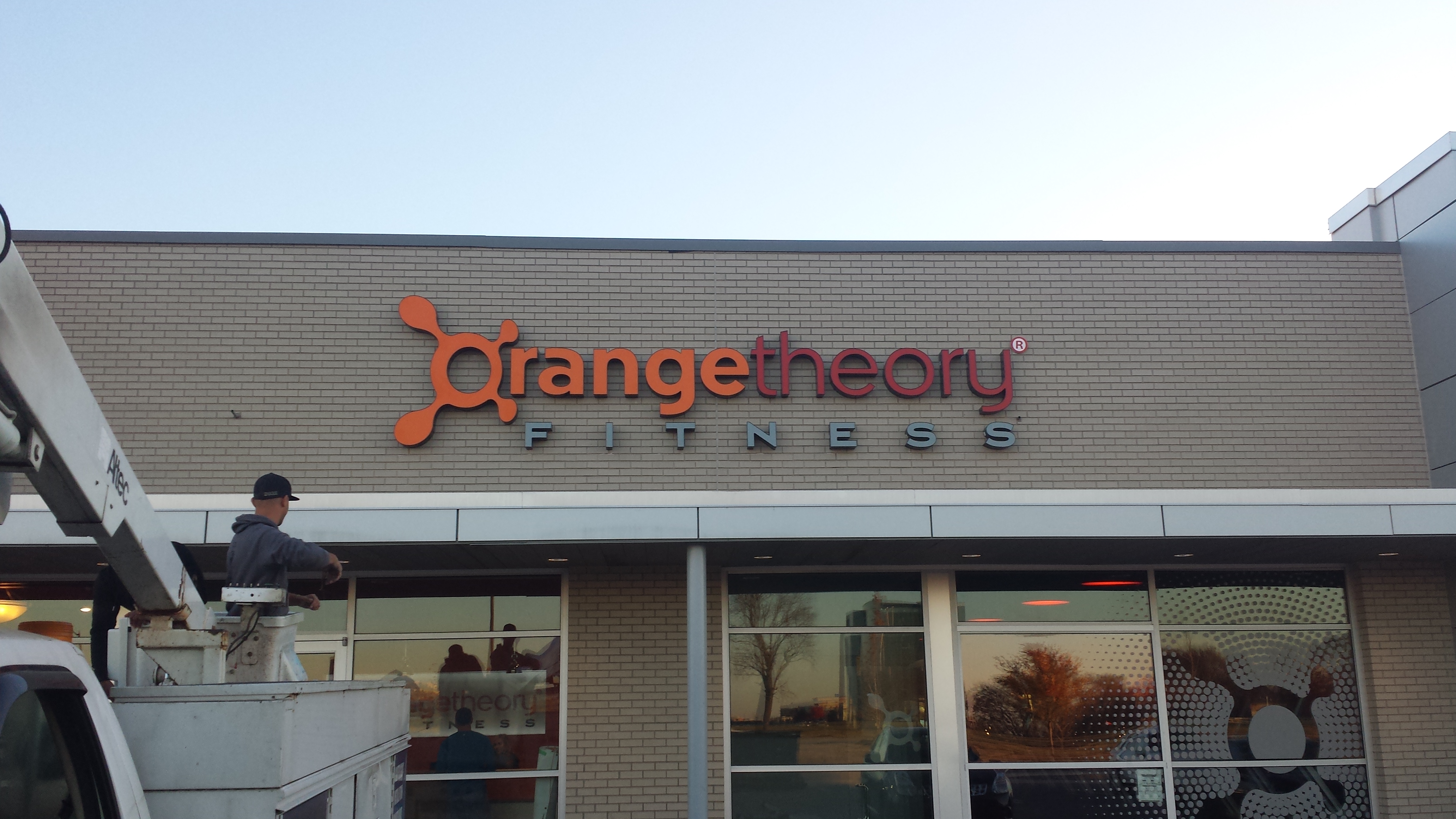 Orange Theory Fitness Channel Letters