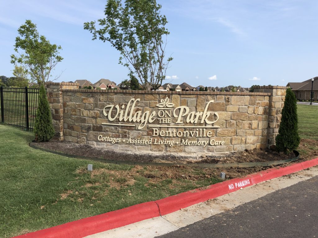 Village on the Park Bentonville Best Sign Group