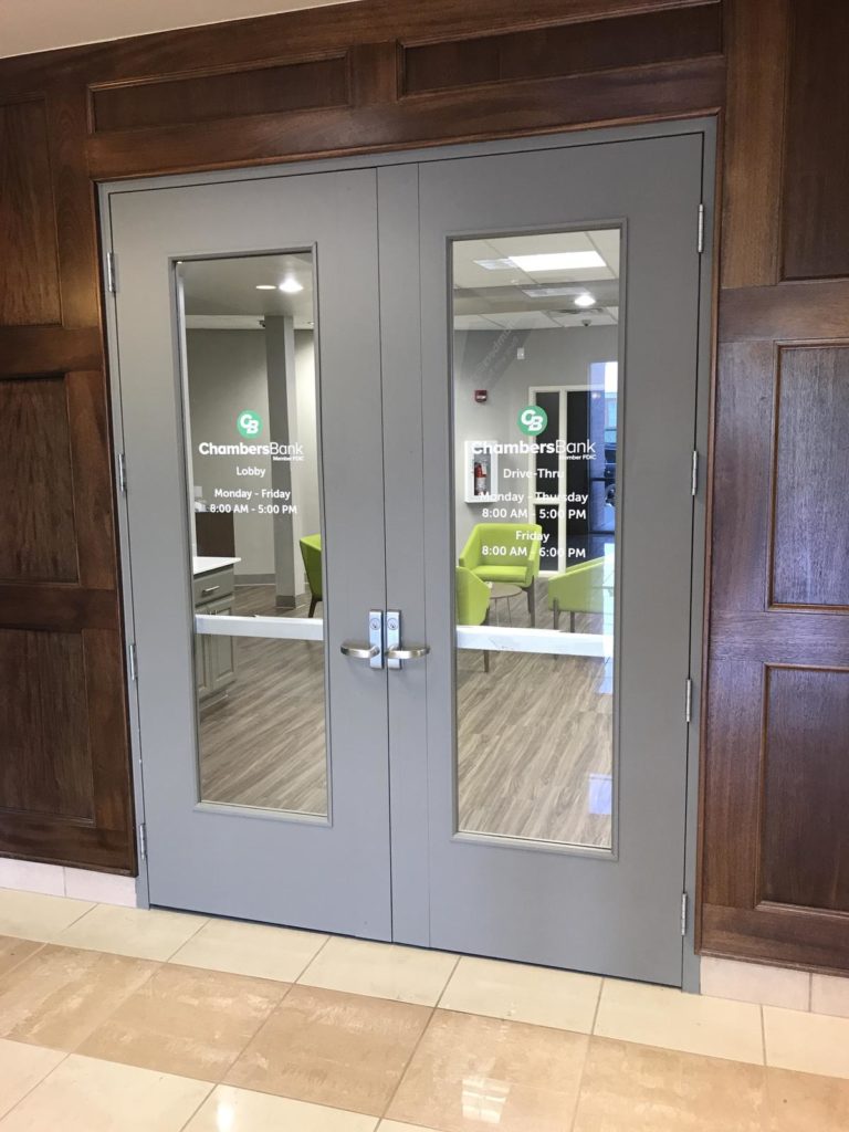 Chambers Door Graphics Best Sign Group
